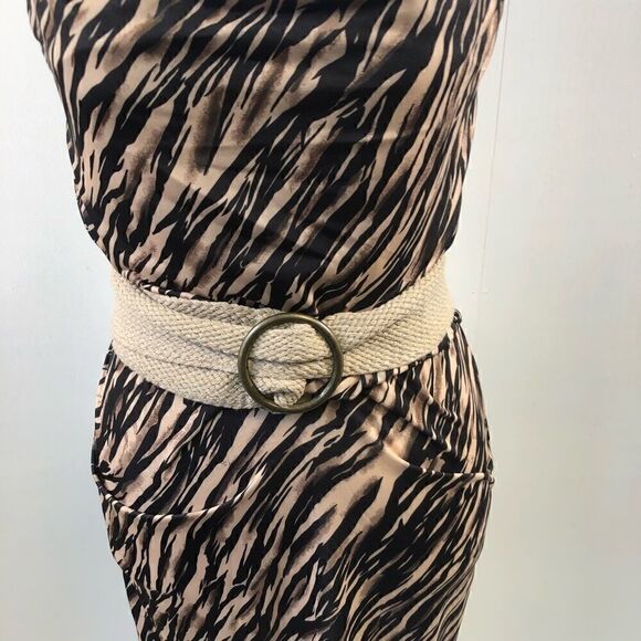 ASOS NWT Animal Print Mini Dress Size 6 - Picture 5 of 9